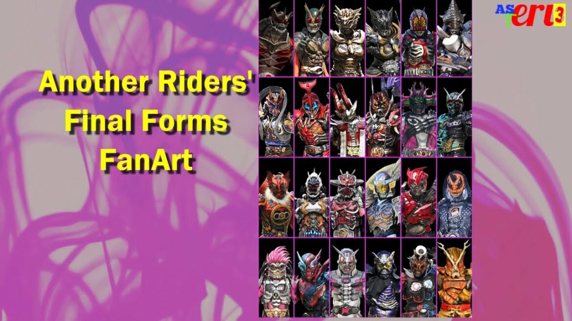 Another Riders' Final forms Fan Art | アナザーライダ 最終形態 –