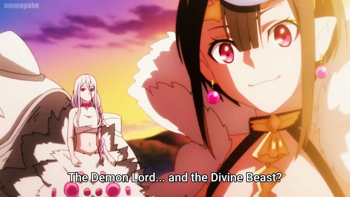 蜘蛛ですがなにか 24話 私はアラクネの形に進化しアリエルと同盟を結ぶ Kumo Desu ga, Nani ka ep24 Kumoko evolves the ultimate Arachne