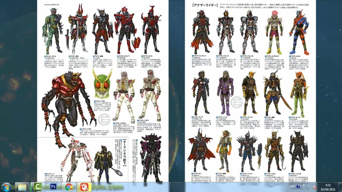 Another Riders Concept Art | アナザーライダ