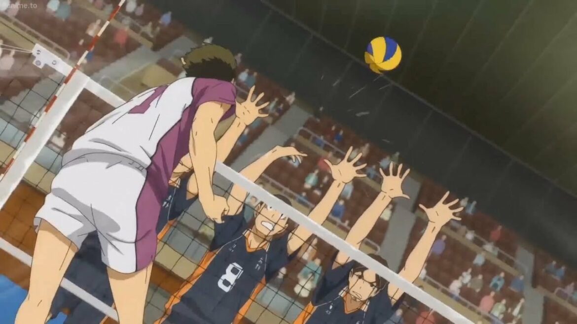 ハイキュー!! 烏野高校 VS 白鳥沢学園c校  【#16】 【ss3】最高の瞬間   ||  白鳥沢学園の力を打ち負かす。    || NAGOYA TV