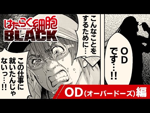 【漫画】オーバードーズ、絶対ダメ💊アニメ未収録回‼『はたらく細胞BLACK』 ㊗アニメ化!【公式】