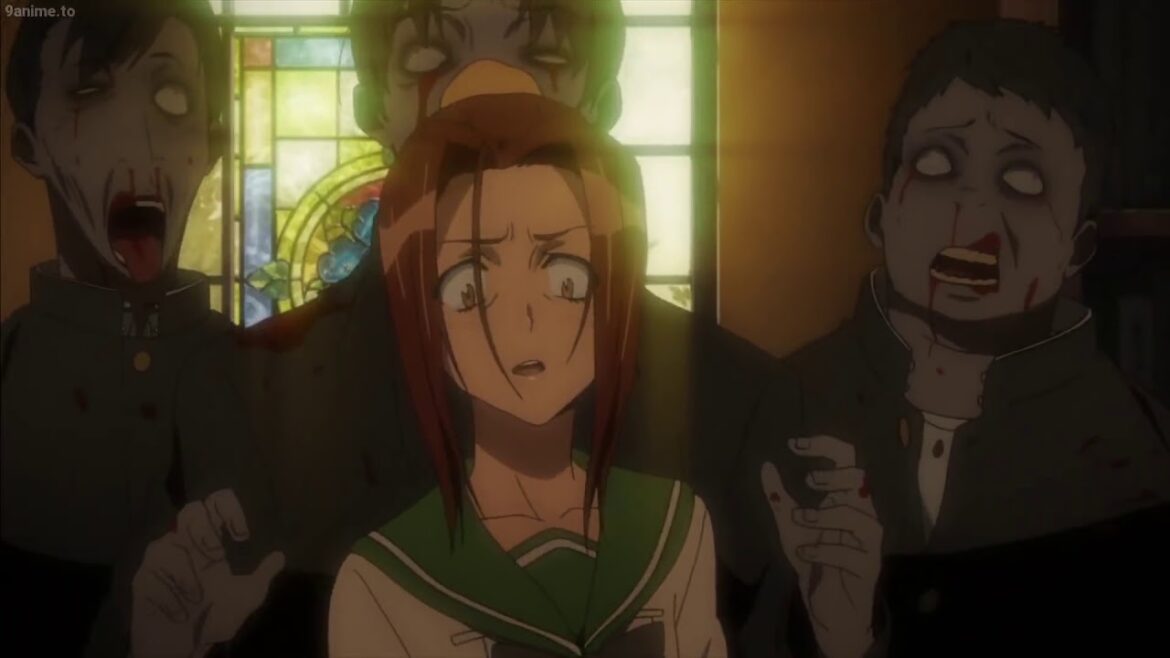 HIGH SCHOOL OF THE DEAD Best Moments #1 Action , Horror 学園黙示録