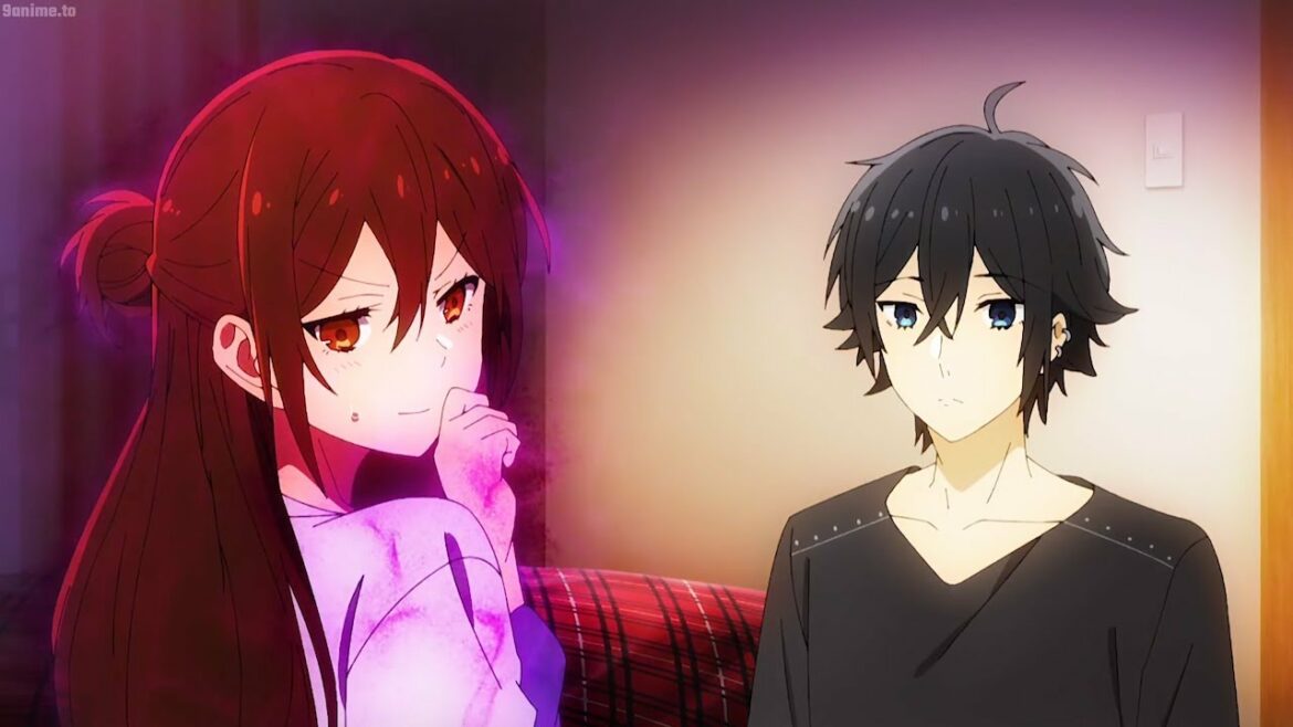 ホリミヤ! Miyamura made a rough face towards Hori! 宮村は堀さんに向かって荒っぽい顔をした