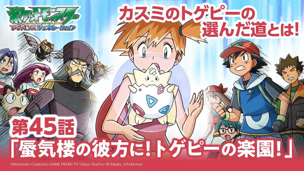 【公式】アニメ「ポケットモンスター アドバンスジェネレーション」第45話「蜃気楼の彼方に!トゲピーの楽園!」(アニポケセレクション)