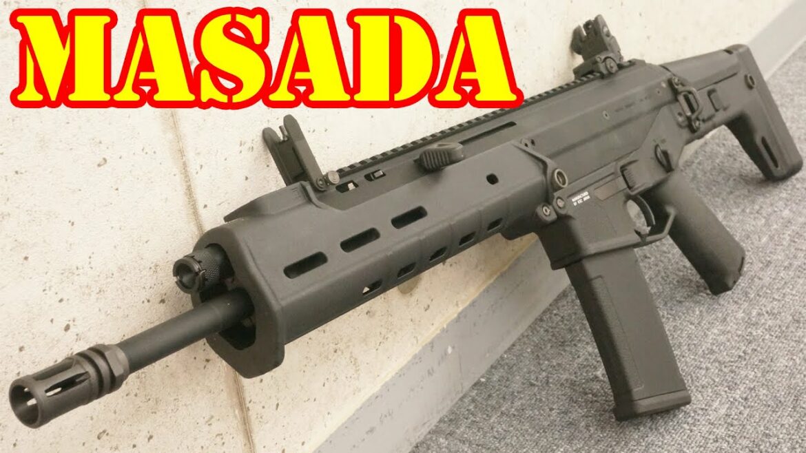 【ガスガン】ヨルムンガンドでお馴染みのアサルトライフル!KSC製ガスブローバックガン MASADA