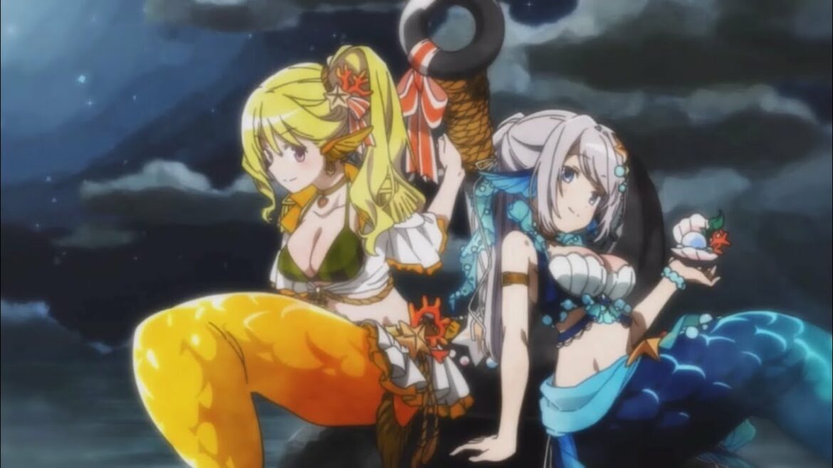 マギレコ ももこ・みたま 人魚ver. 変身シーン+自己紹介 マギアレコード 魔法少女まどかマギカ外伝