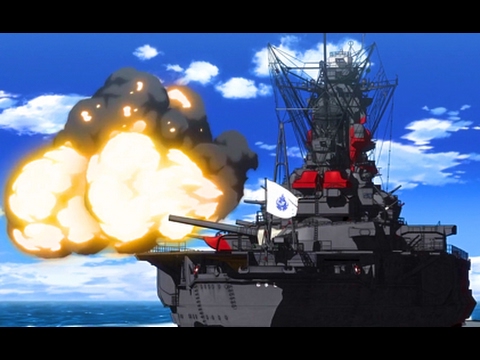 WARSHIPS IN ACTION! FIRE SCENE (High School Fleet ハイスクール・フリート)