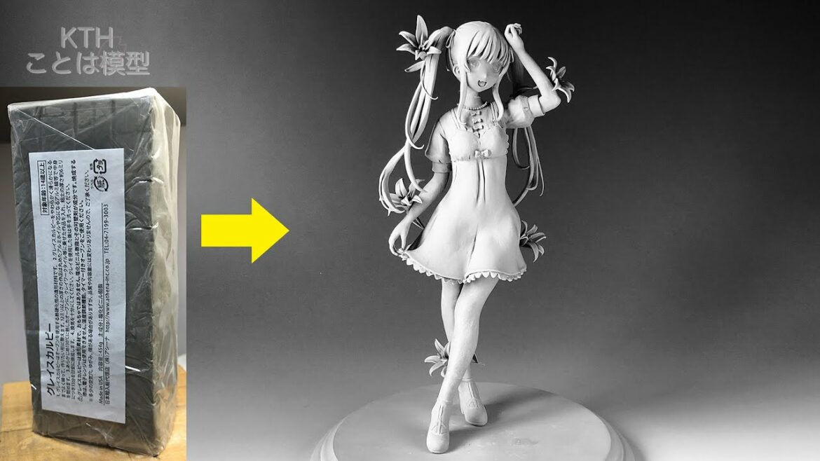 【冴えない彼女の育てかたfine】澤村・スペンサー・英梨々のフィギュアを作ってみた【clay figure/粘土】Saenai heroine no sodate-kata fine Eriri