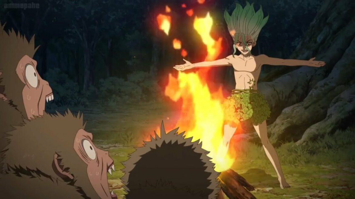 ドクターストーン  最高の戦い , episode 2「Senku prepares to die at Tsukasa's hands 」 アニメDr. Stone best fight