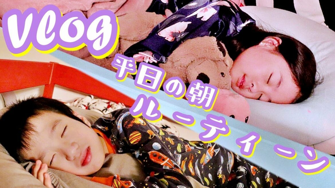 かほせい家の普段の朝🌞 平日のモーニング ルーティーン🤗 木曜日 Vlog