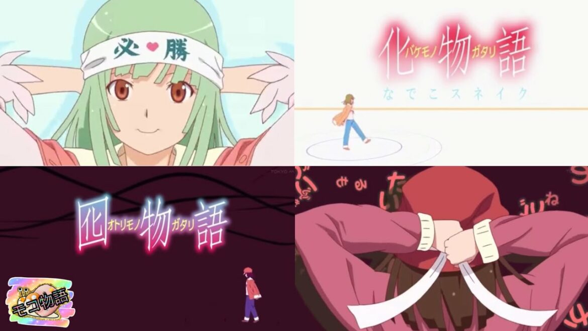 【化物語】「恋愛サーキュレーション」「もうそうえくすぷれす」似てるシーンを比較してみた【囮物語】