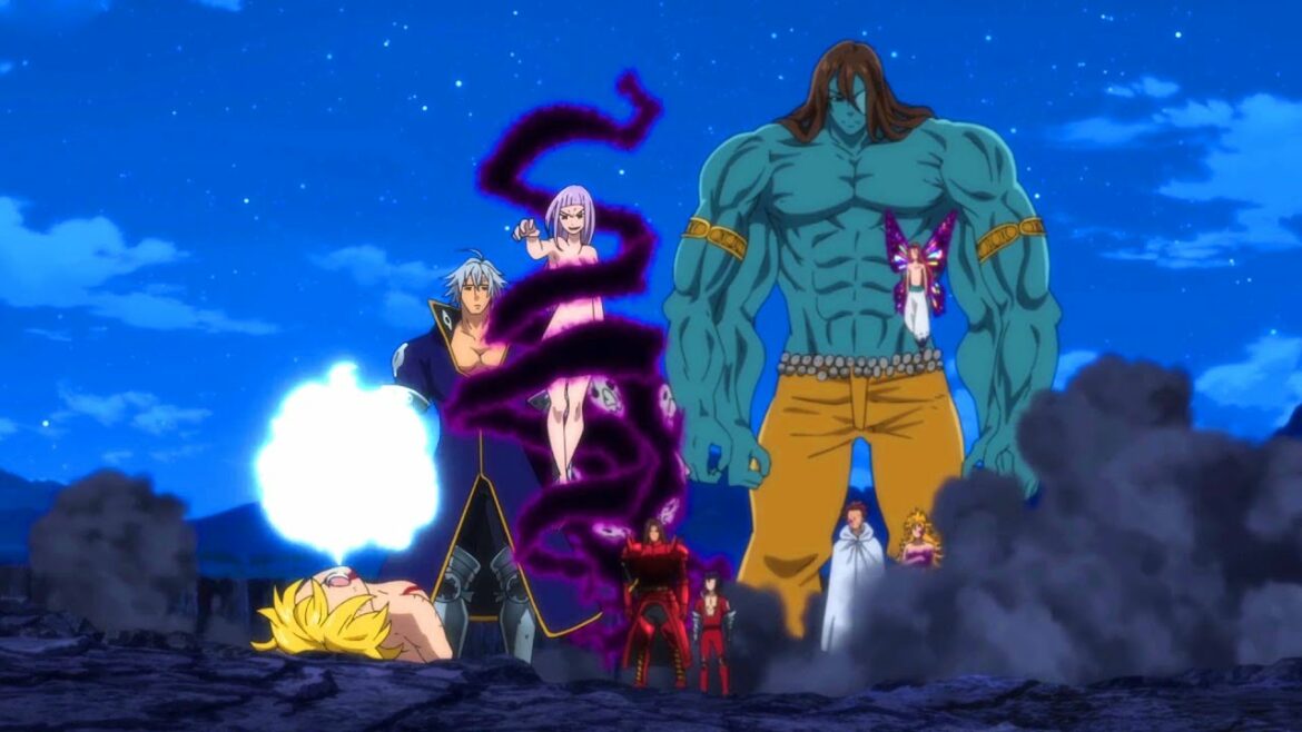 七つの大罪 憤怒の審判 OVA \ 死の迷宮での生と死の戦い、メリオダスは十戒の10人のメンバーと戦う\The Seven Deadly Sins OVA