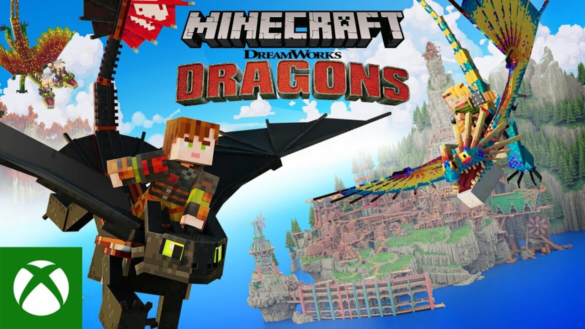 『Minecraft: ドリームワークスの「ヒックとドラゴン」』DLC: 公式トレーラー