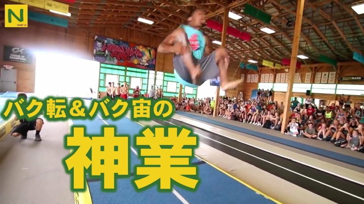 バク転・バク宙を極めた男の『神業』が凄い!!