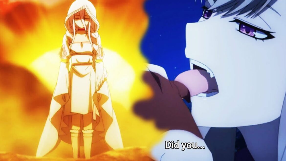 蜘蛛ですがなにか ~Kumo Desu ga Nani ka Shiraori imposes a curse to stop Sophia from destroying her classmate