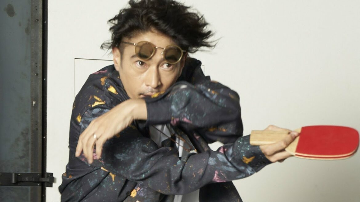 「ピンポン」以来!窪塚洋介、17年ぶりに卓球姿披露 ダイナミックなサーブ&スマッシュも