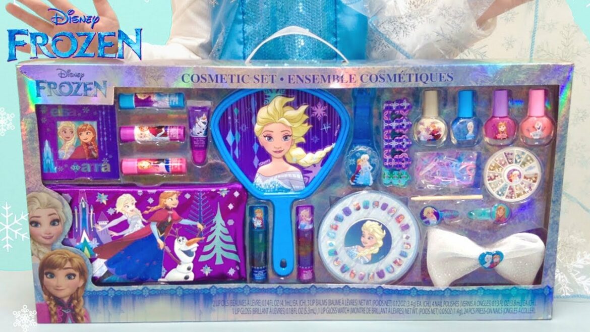 エルサ メイクセット キッズお化粧グッズ アナと雪の女王 / Disney Frozen Elsa Makeup Cosmetic Set