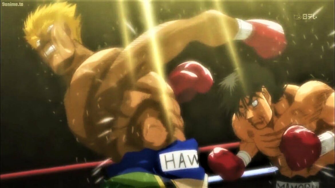 【はじめの一歩】鷹村 vs ブライアン • ホク Takamura vs Bryan Hawk || FINAL