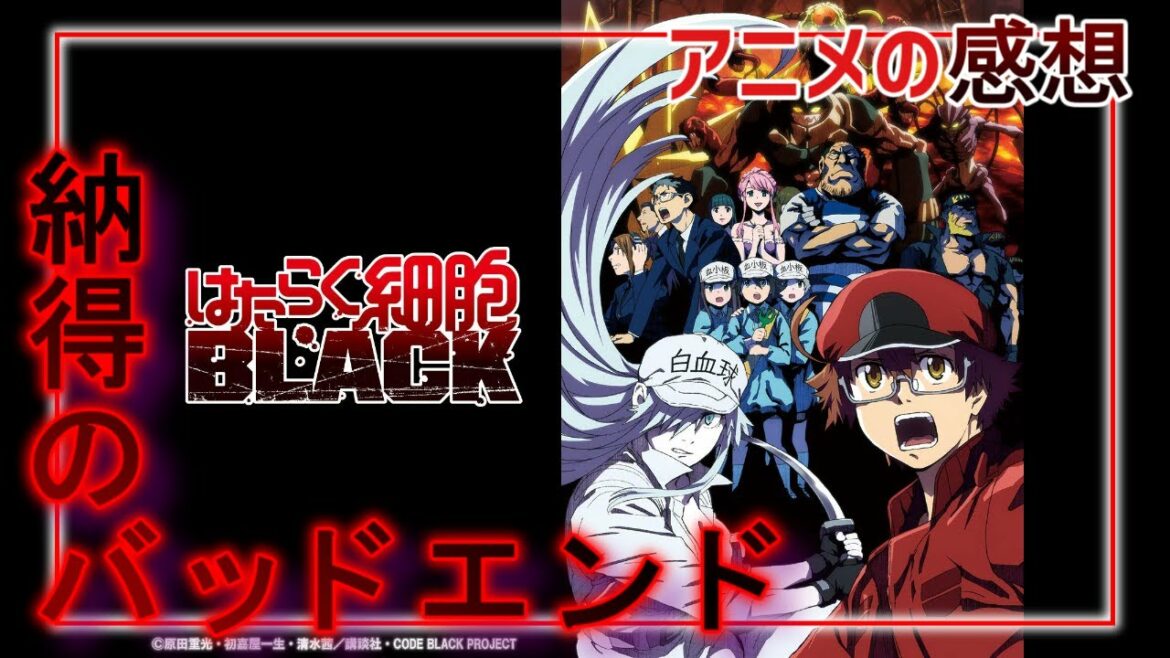 【明日は我が身】はたらく細胞BLACK|2021年 冬アニメ【アニメ感想 レビュー】【ゆっくり】