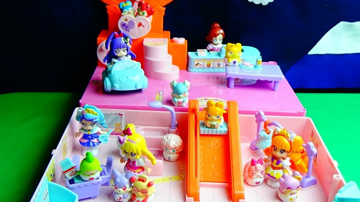 魔法つかいプリキュア ショッピングセンターにここたまたちが遊びにいくよ❤︎ プリコーデハウス ヒミツのここたま バンダイアニメおもちゃ