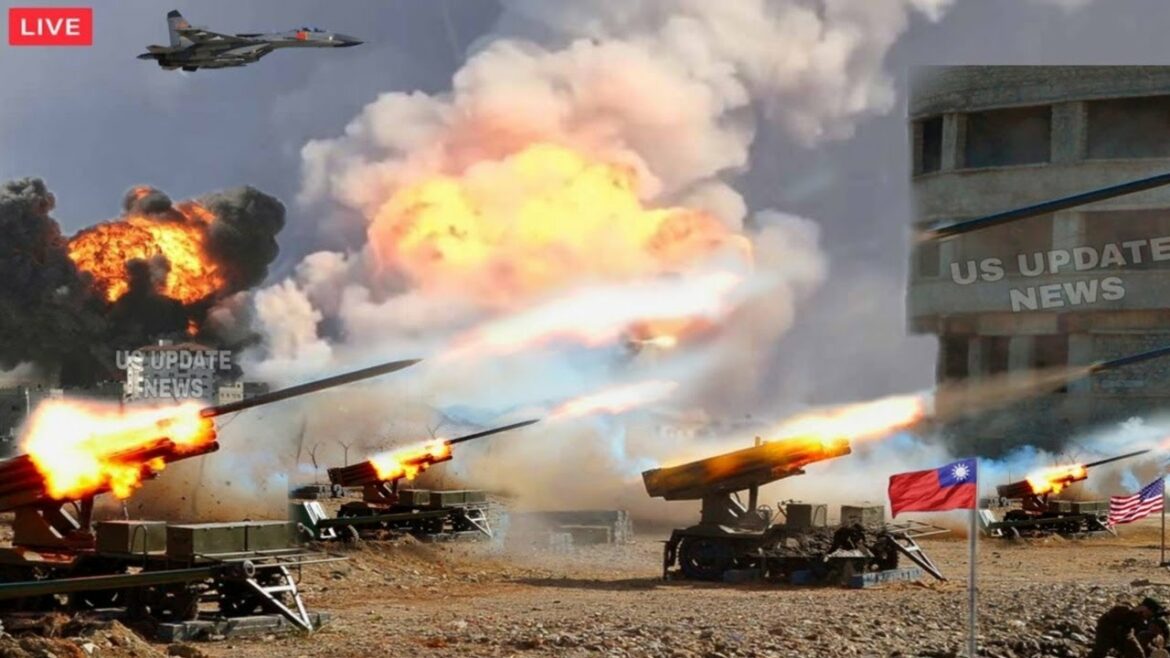 Breaking News (Aug 14)All-out Airstrike, US Fires 19 Rockets as China Strikes Taiwan