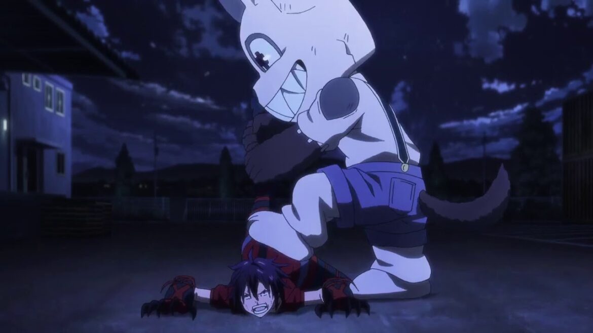 Gleipnir – fight Shûichi Kagaya, and Claire vs Hikawa