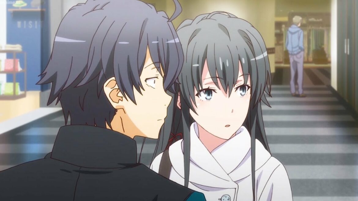 Yukino sees a picture of Hachiman dating Iroha! 雪乃は八幡がいろはと付き合っている写真を見る! Yahari Ore no Seishun