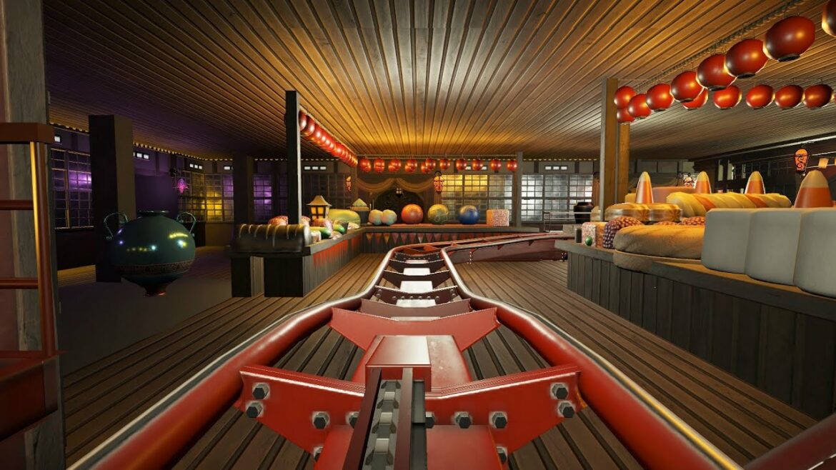 【ジェットコースター】"千尋のコースター-千と千尋の神隠し"(ジブリ)に乗る  Ride the(Chihiro's Coaster – Spirited Away) Planet Coaster