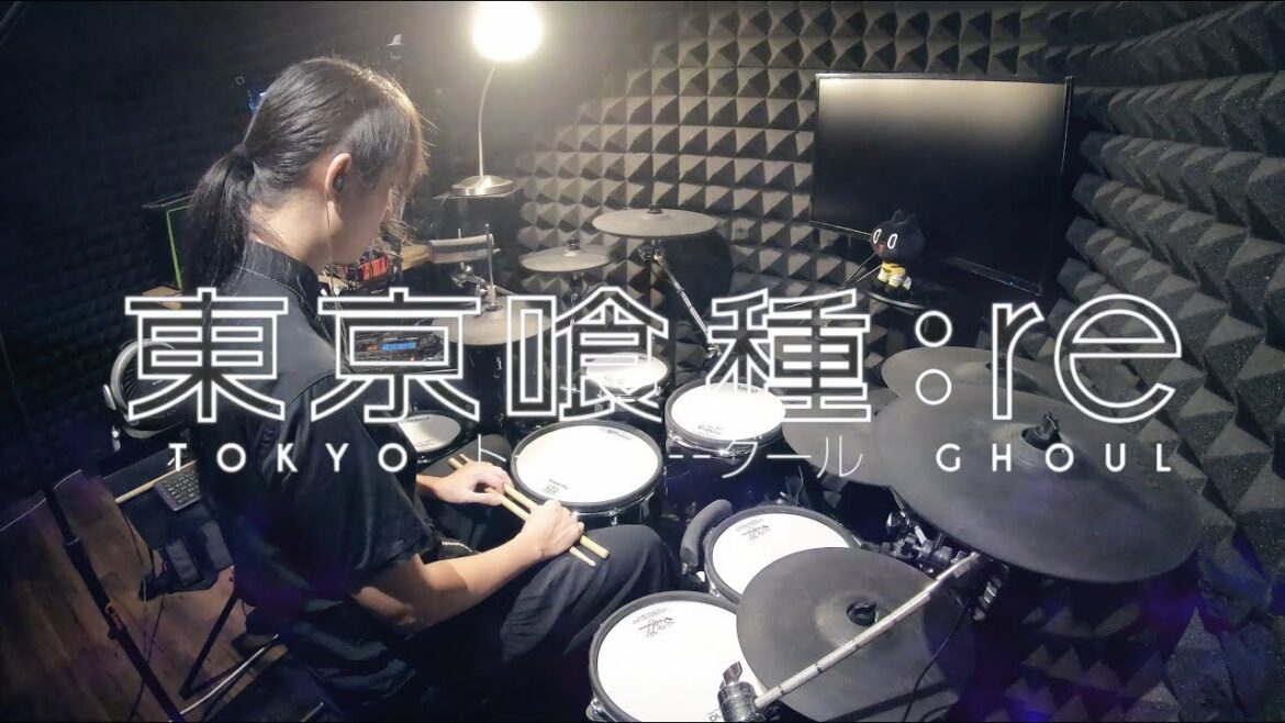 【東京喰種トーキョーグール:re S2 OP full】TK from 凛として時雨 – katharsis フルを叩いてみた / Tokyo Ghoul:re opening Drum Cover