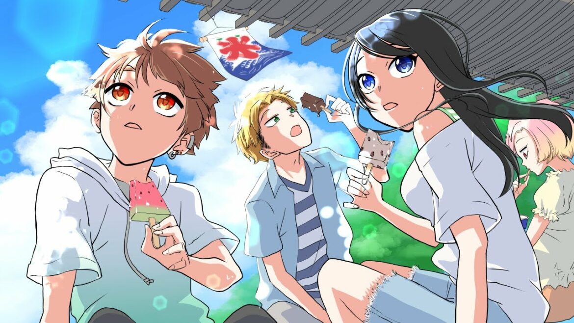 【アニメ】ある日の4人の夏休み【漫画動画】