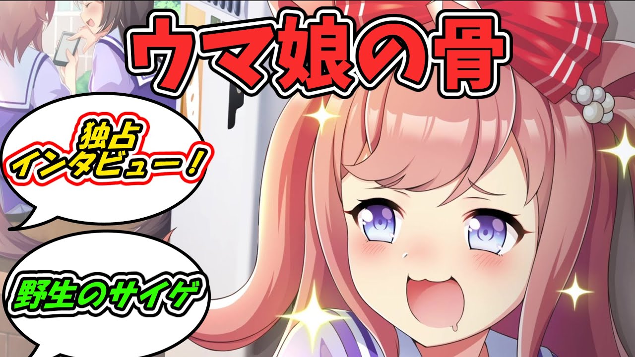 野生のサイゲ ウマ娘の骨の にふだう 様にインタビューしたのと作品に対する一般ウマ娘の骨だいすき侍トレーナーの反応集 ウマ娘プリティーダービー アグネスデジタル アグネスデジタルのじゅるり Anime Wacoca Japan People Life Style
