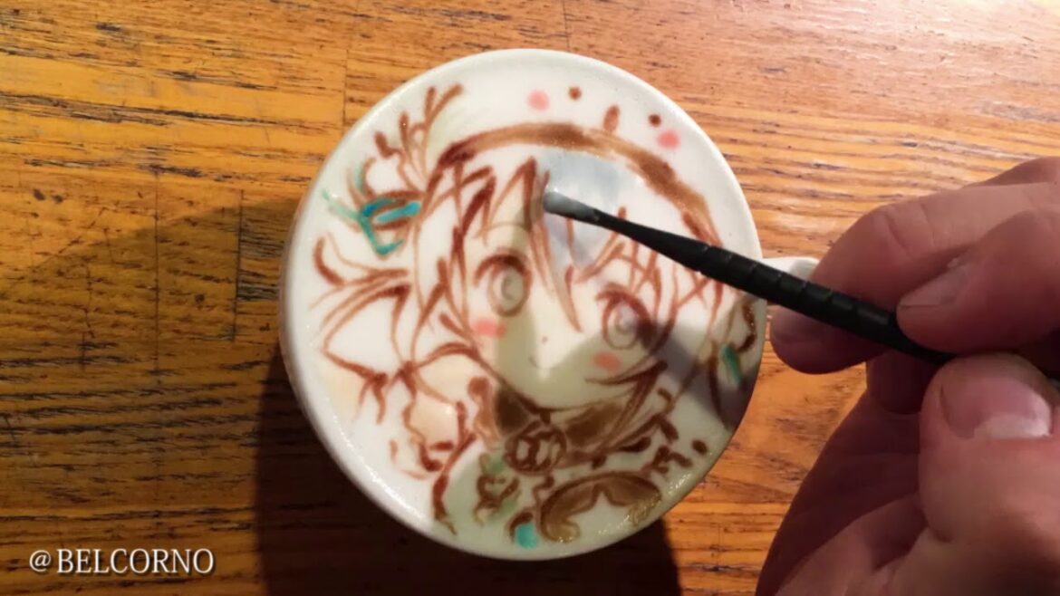 ラテアート【チノ@ご注文はうさぎですか?】LatteArt【Is the order a rabbit?】