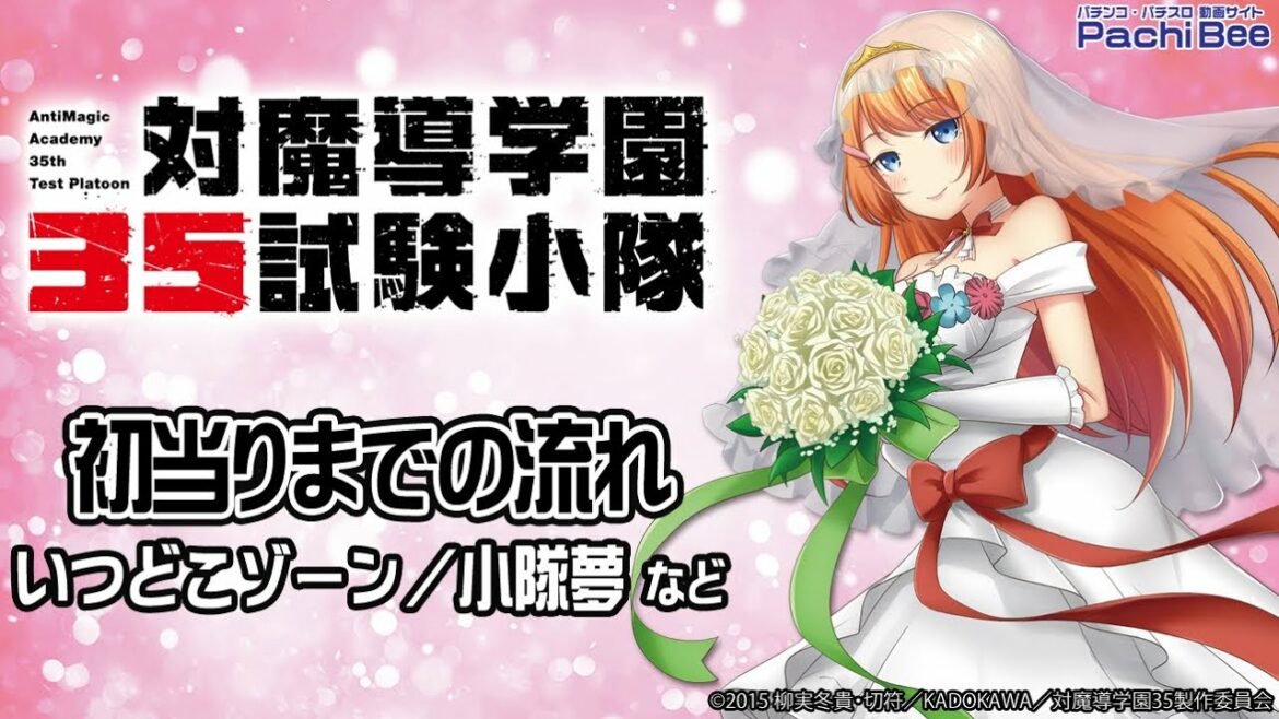 【パチスロ対魔導学園35試験小隊】初当りまでの流れ【パチンコ】【パチスロ】【新台動画】