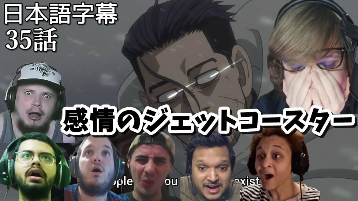 日本語字幕 ゴールデンカムイ 35話 3期11話 リアクション Anime Wacoca Japan People Life Style