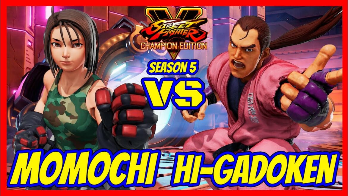 SFV CE💥 Momochi (Akira) VS Hi-Gadoken (Dan)💥SF5💥Messatsu💥