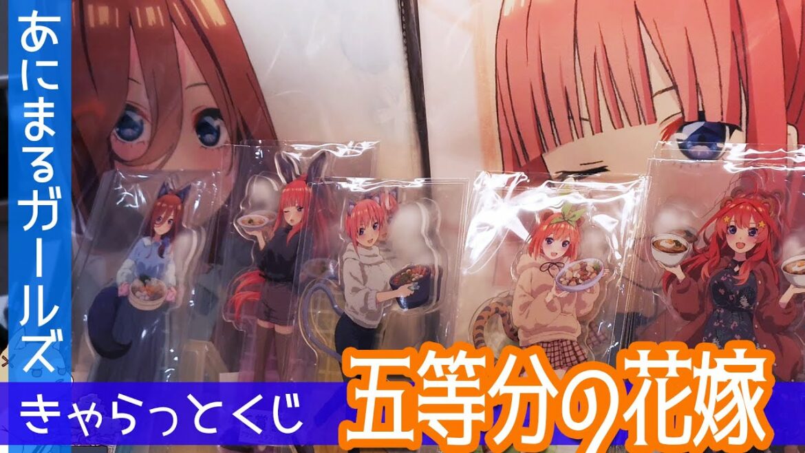 けもみみと五つ子ちゃんの奇跡的相性!きゃらっとくじ五等分の花嫁∬~あにまるガールズ~引いてみた