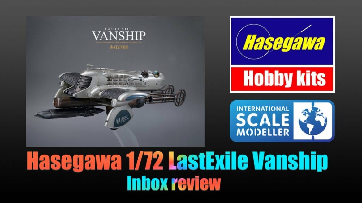 Hasegawa 1/72 LastExile Vanship with Steam Torpedo inbox review…