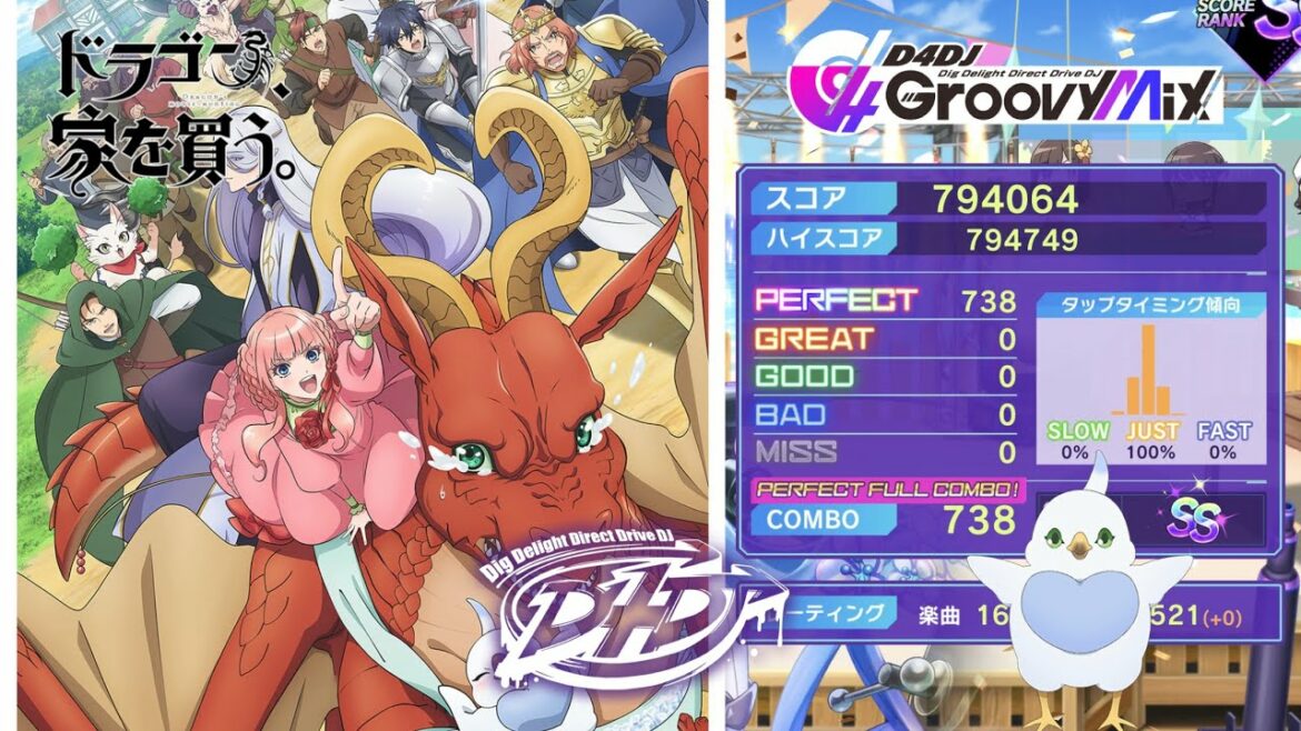 【D4DJ グルミク】ロールプレイング /ドラゴン、家を買う。OP (EX13/PFC/手元) オーイシマサヨシ/原曲【高音質 Groovy Mix】
