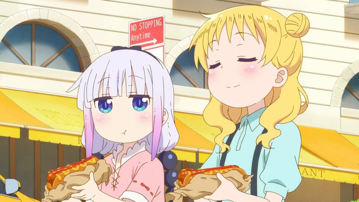 小林さんちのメイドラゴンS || Cute Kanna meets a new friend in a new city  || Miss Kobayashi's Dragon Maid S