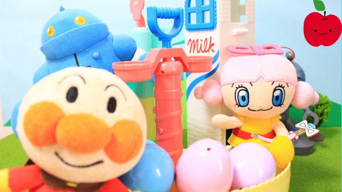 アンパンマンとナンダとルンダ たまごのなかはナニかな?❤おもちゃの星のナンダとルンダ 色遊び クイズ おもしろ おもちゃ トイキッズ アニメ 絵本 幼児 KidsAnimation Anpanman