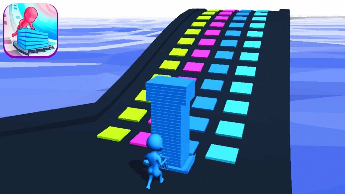 STACK COLORS! game MAX LEVEL πΈππ Gameplay All Levels Walkthrough iOS, Android New Game Pro Update