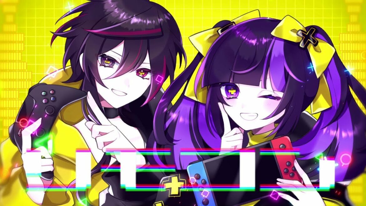 人造人間と人工生命体で『リモコン』歌って描いてみた! / 💜奇屋敷ゾンゾン・💔機械坂テラ ≪Vtuber≫