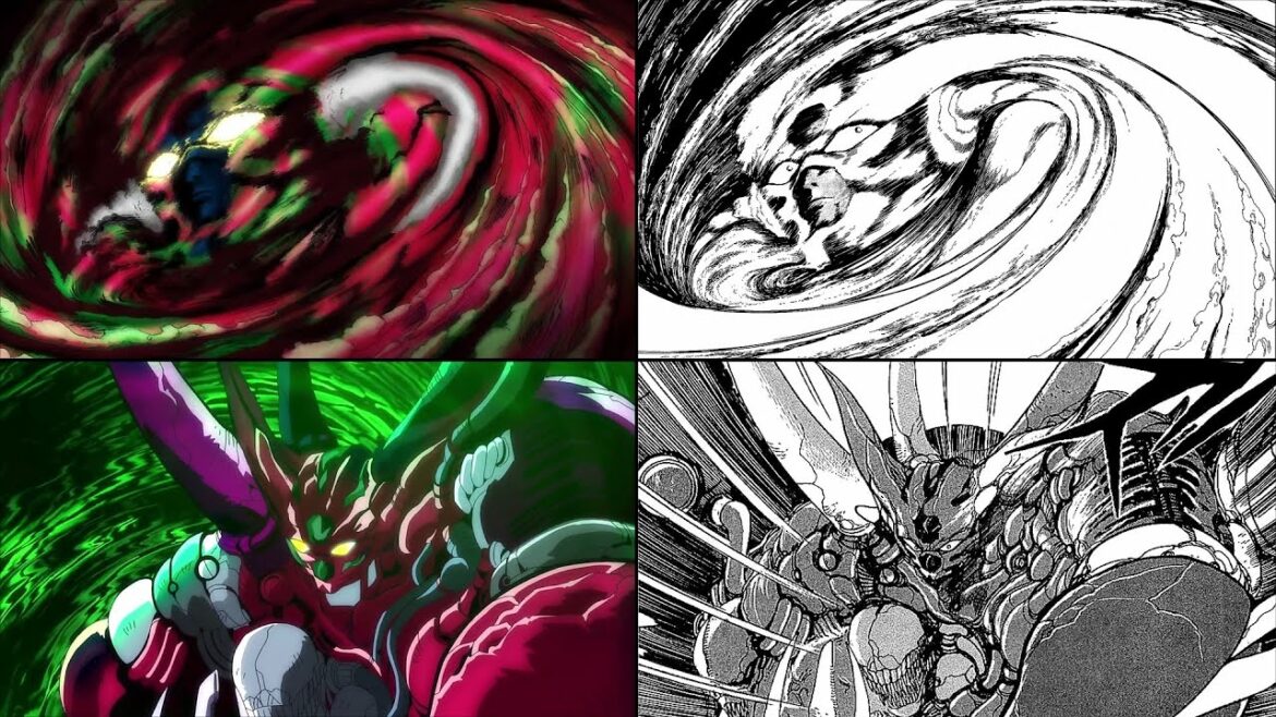 SHIN GETTER LAST BATTLE + MARS (ARC ANIME VS GO MANGA) l 真ゲッターロボ 最後の戦い (ゲッターロボアーク ゲッターロボ號 漫画アニメ比較)