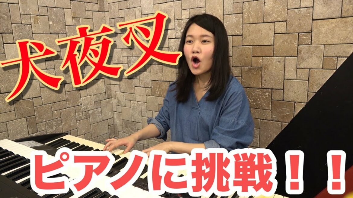 【ピアノ】犬夜叉の”時代を越える想い”に挑戦してみた!!inuyasya piano