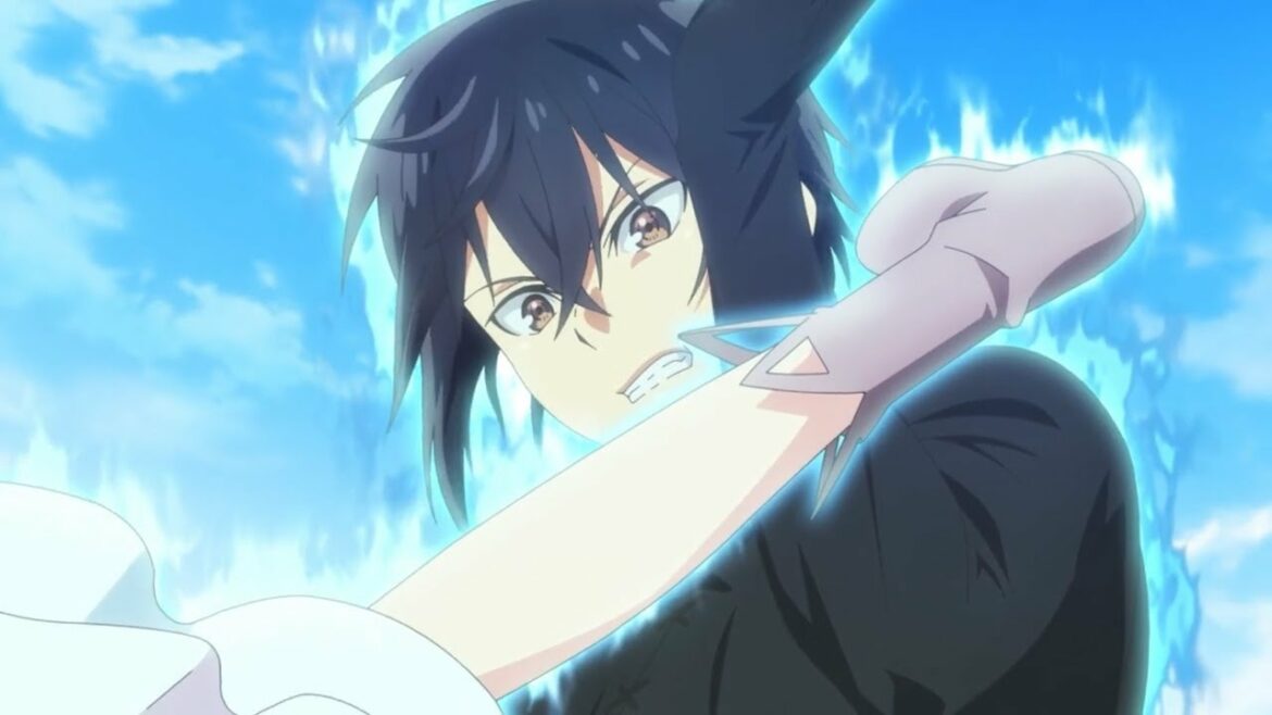 精霊幻想記 – 彼のスキルと強さを模倣する彼の人間の形の精神で戦うリオ| Rio fighting with his human-shape spirit named Aishia