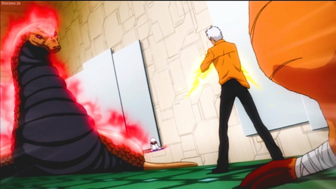 家庭教師ヒットマンREBORN! | 了平はバ イ シ ャ ナの巨大な火のヘビと戦うために彼のボックスウェポンを召喚します, 綱吉は秘密の部屋で目を覚ます