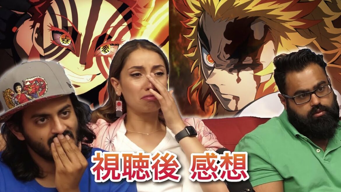 鬼滅の刃 無限列車編【感想】(The Normiesの反応) 日本語字幕付