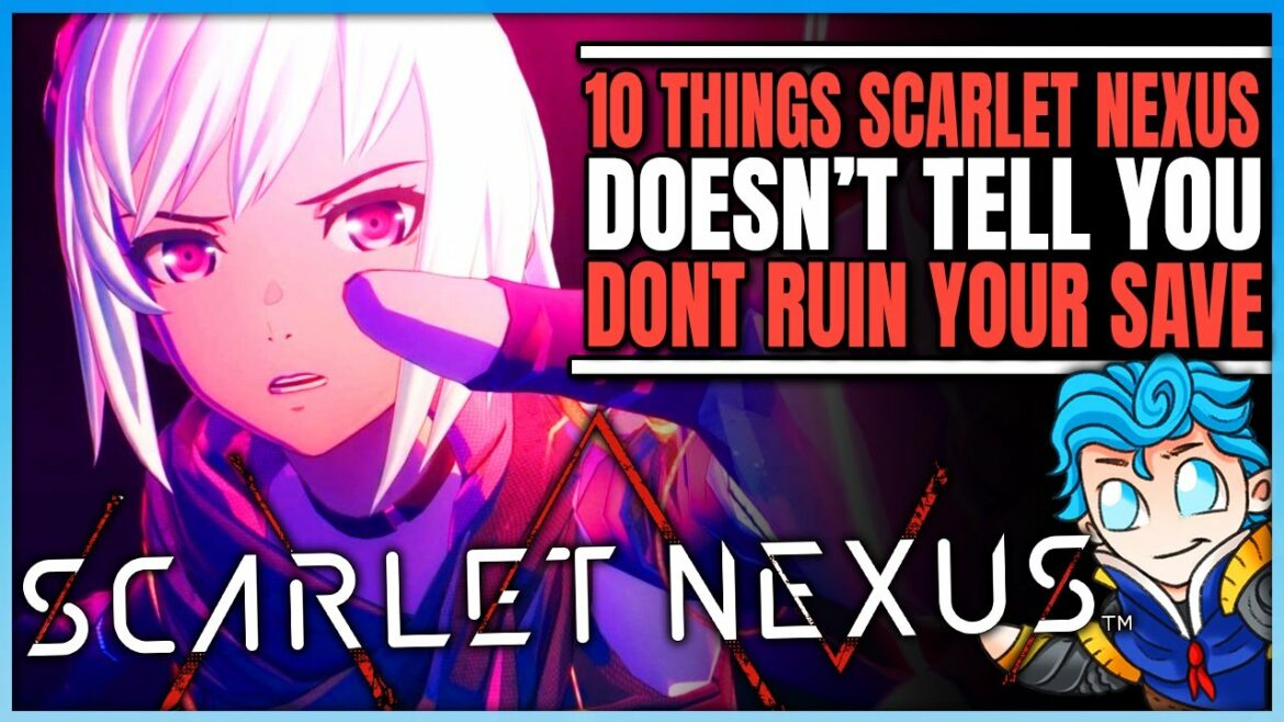 The Top 10 Things You NEED to Know Before Playing Scarlet Nexus! (Tips & Tricks – Spoiler Free)