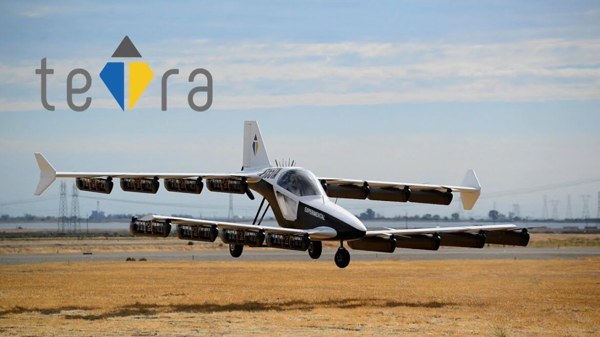 Open air eVTOL demonstration from teTra aviation / 空飛ぶクルマMk-5飛行試験 テトラ・アビエーション