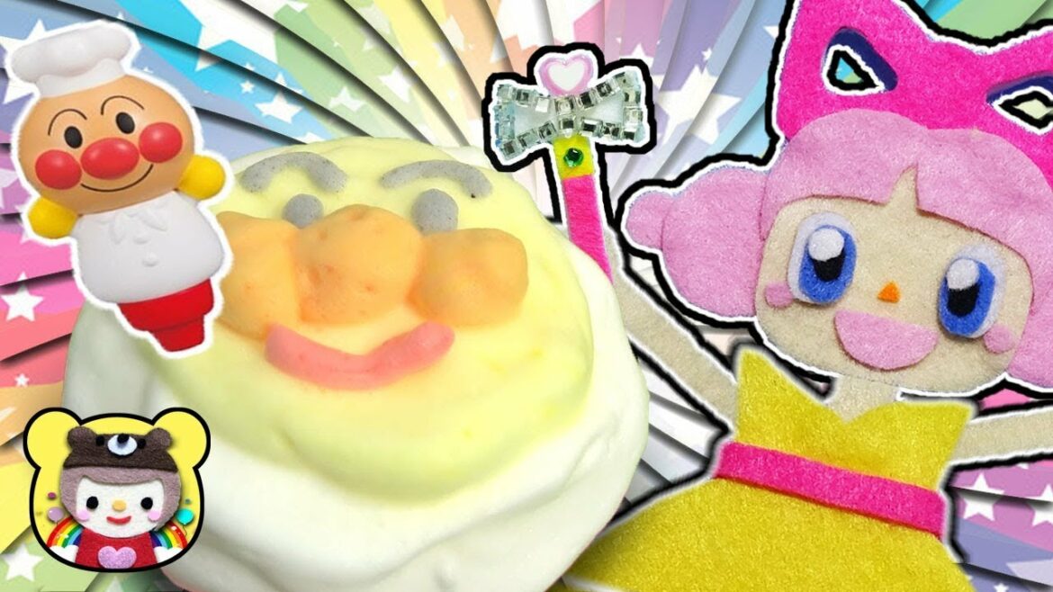 アンパンマン 映画 おもちゃの星とナンダとルンダのルンダちゃんが泡のクリームでケーキを作るよ♪